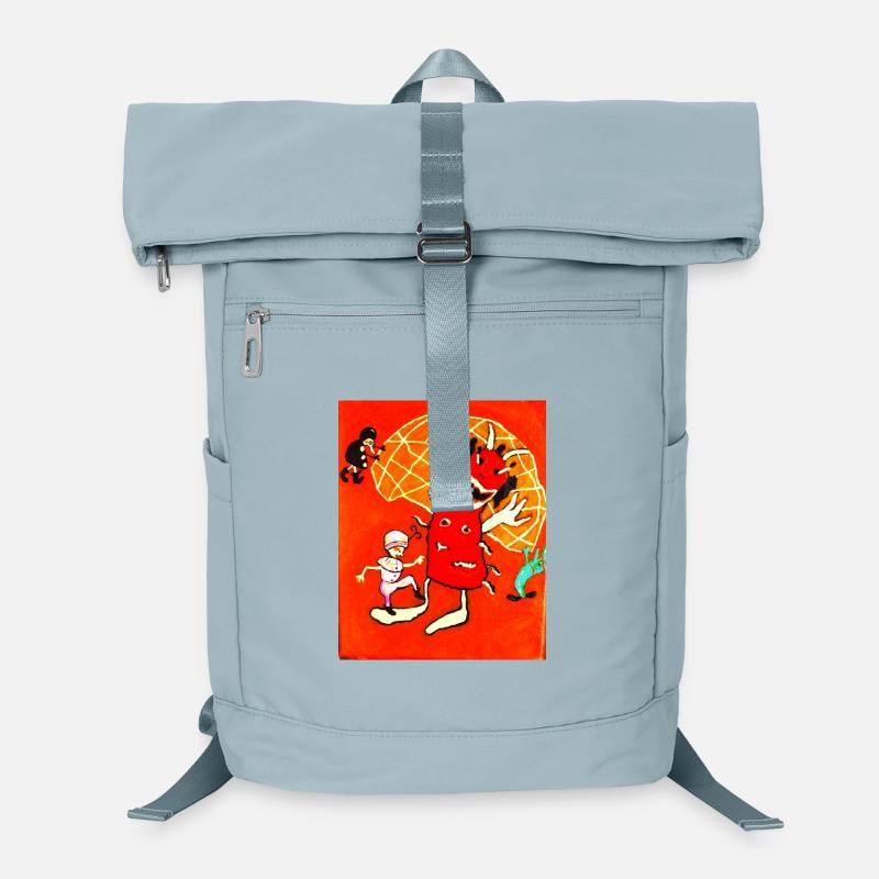 Le monstre est piégé - Sac à dos ordinateur - bleu glacier