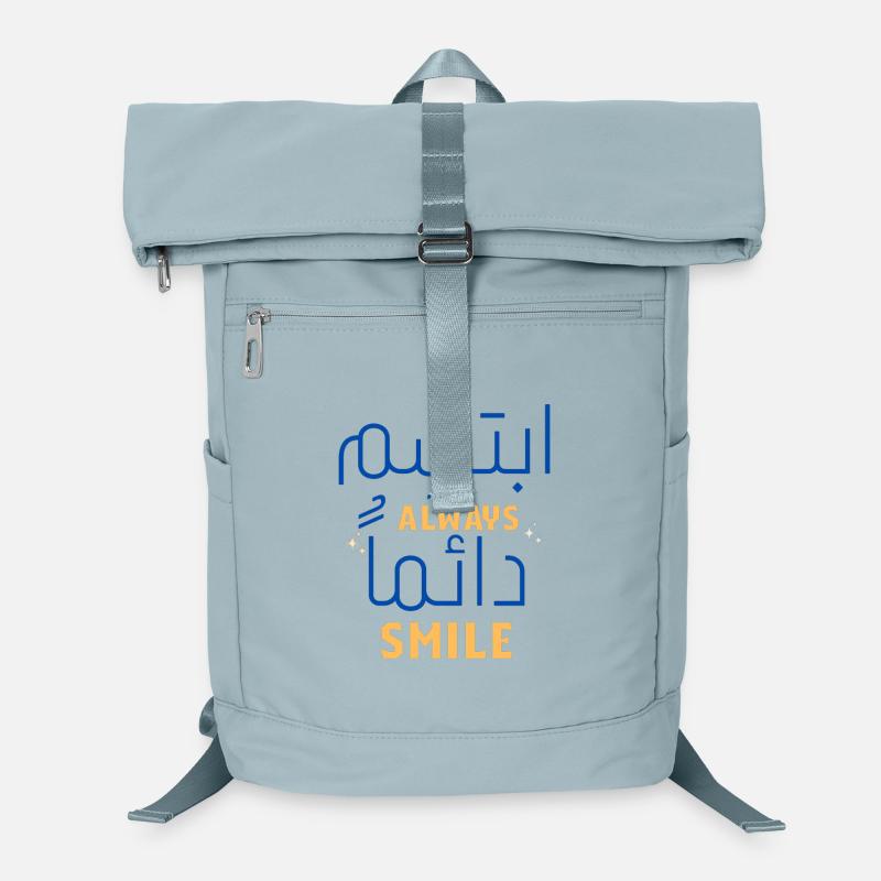 Always Smile Neon Script Sac à dos ordinateur