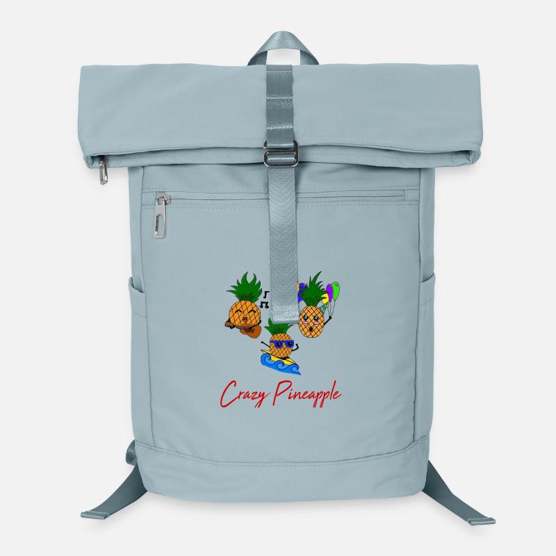 Crazy Pineapple / Summer / Crew / Proverbs / Pineapple Laptop Backpack