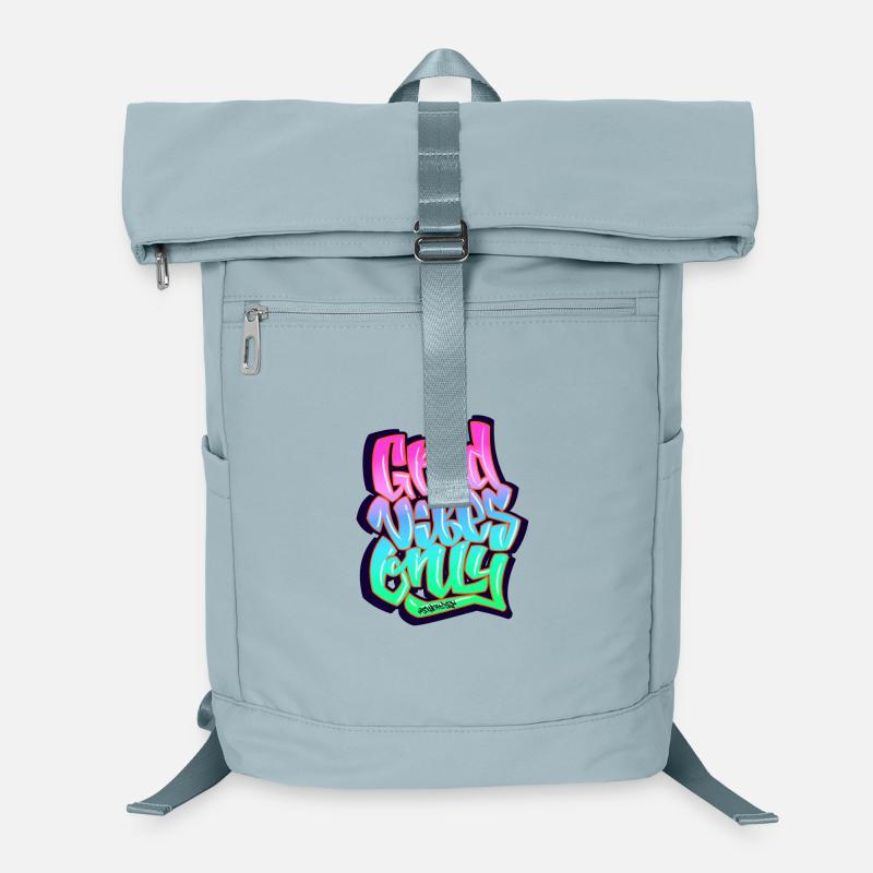 Graffiti Good Vibes Only tagging Laptop-Rucksack 
