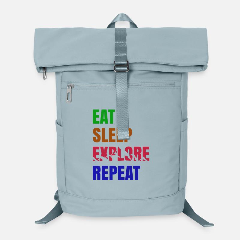 Nature Experience Hikers Hiking Statement Mountains Laptop Backpack