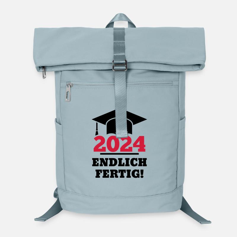 Doktorhut 2024 - Geschenk Studenten Endlich Fertig Laptop-Rucksack 