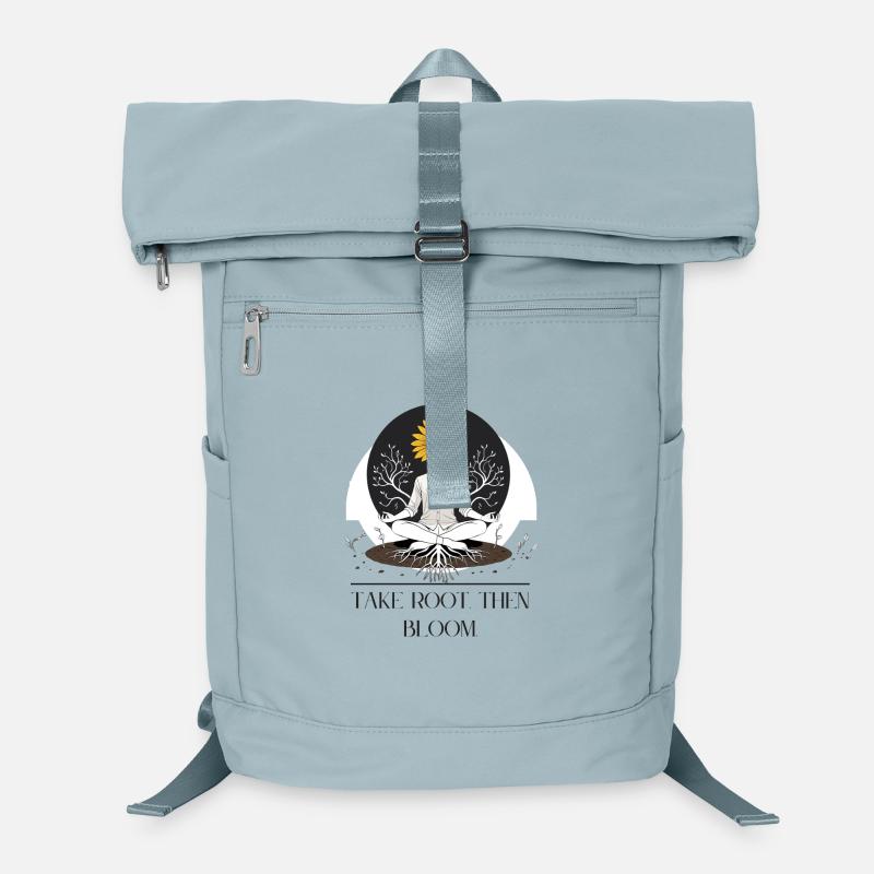 Wurzeln des Wachstums Meditativdesign Laptop-Rucksack 