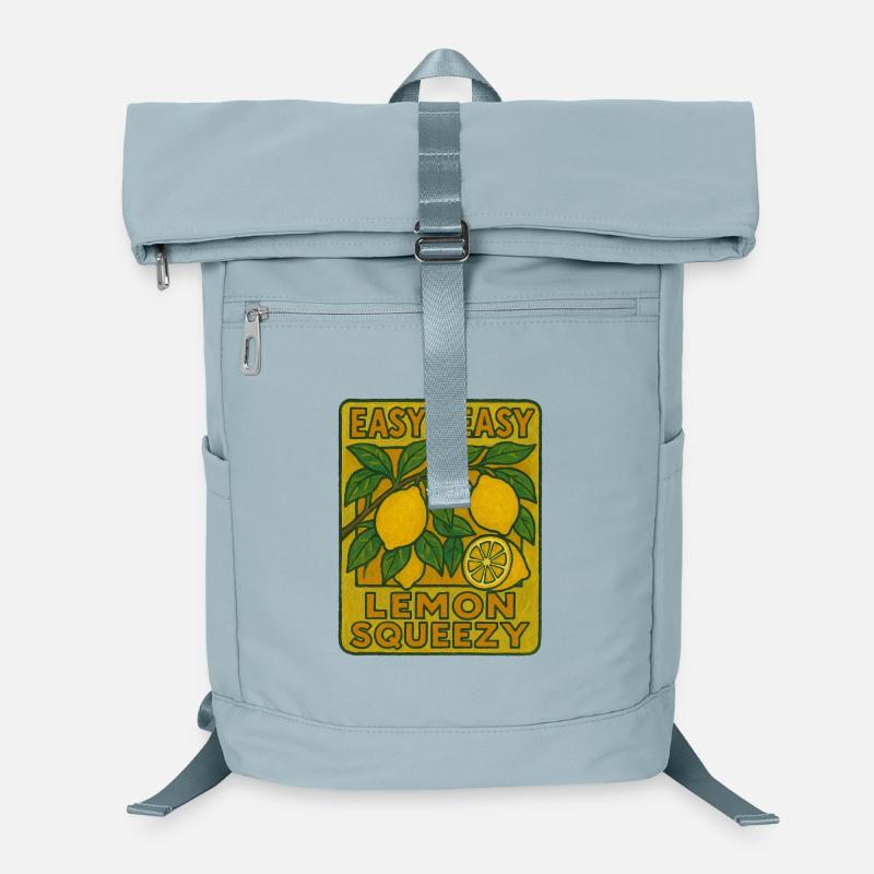Easy Peasy Lemon Squeezy  Laptop Backpack