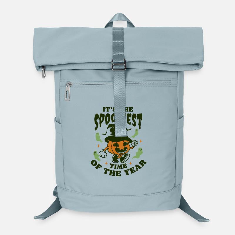 Spooky Season Pumpkin Laptop Backpack