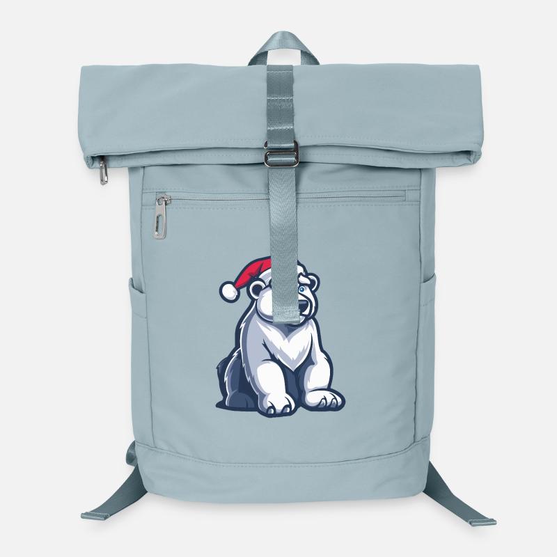 Polar Bear Christmas Laptop Backpack