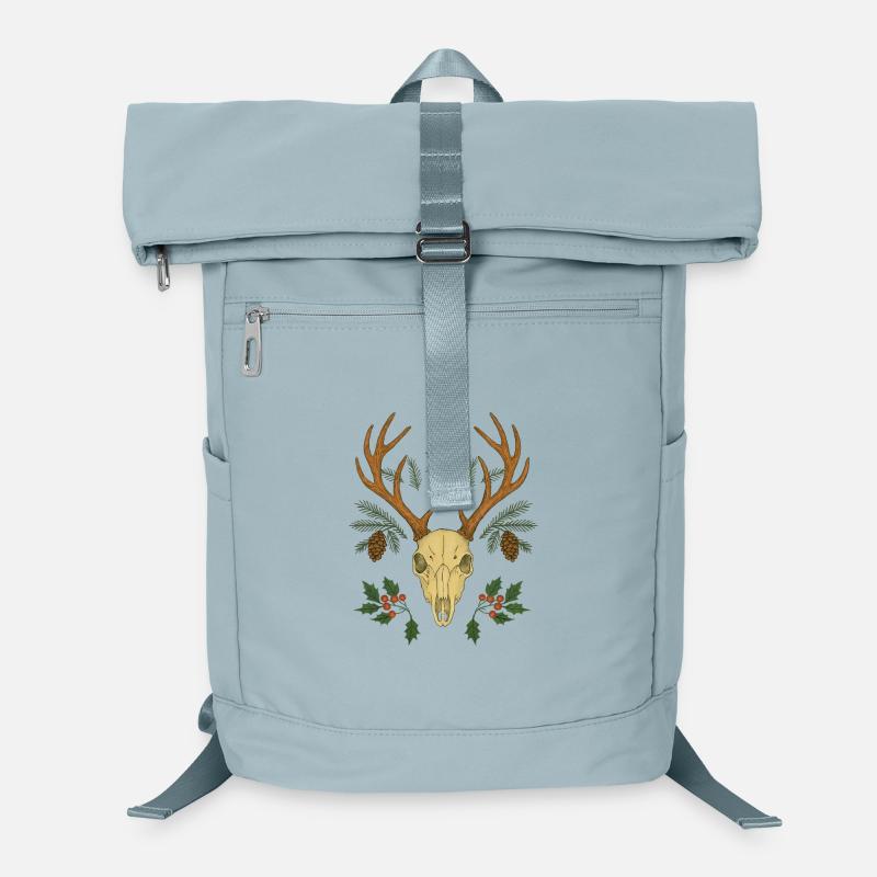 Crête du Crâne de Cerf d’Hiver Sac à dos ordinateur