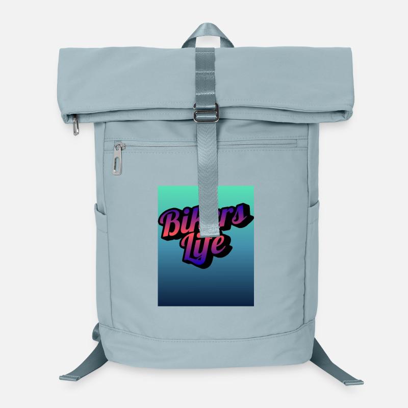 Biker Lebensgradient Laptop-Rucksack 