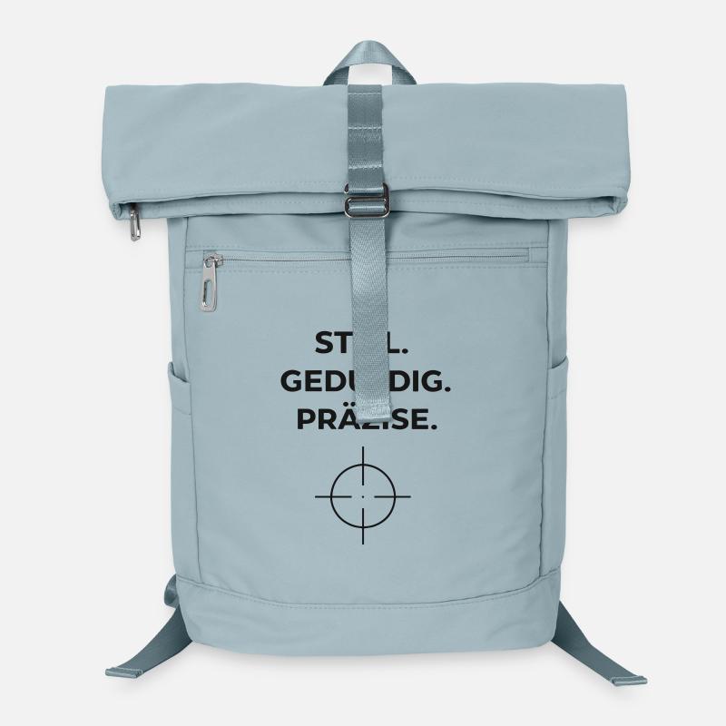 Stille Geduld Präzision Laptop-Rucksack 
