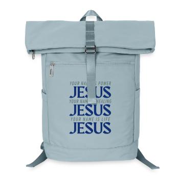 JESUS POWER HEALING LIFE - Laptop Backpack - ice blue - Front