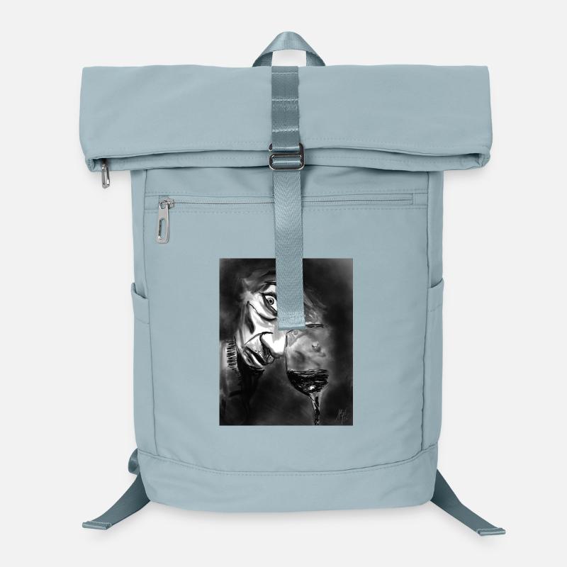 Monochrome Mirage-Glas und Blick Laptop-Rucksack 