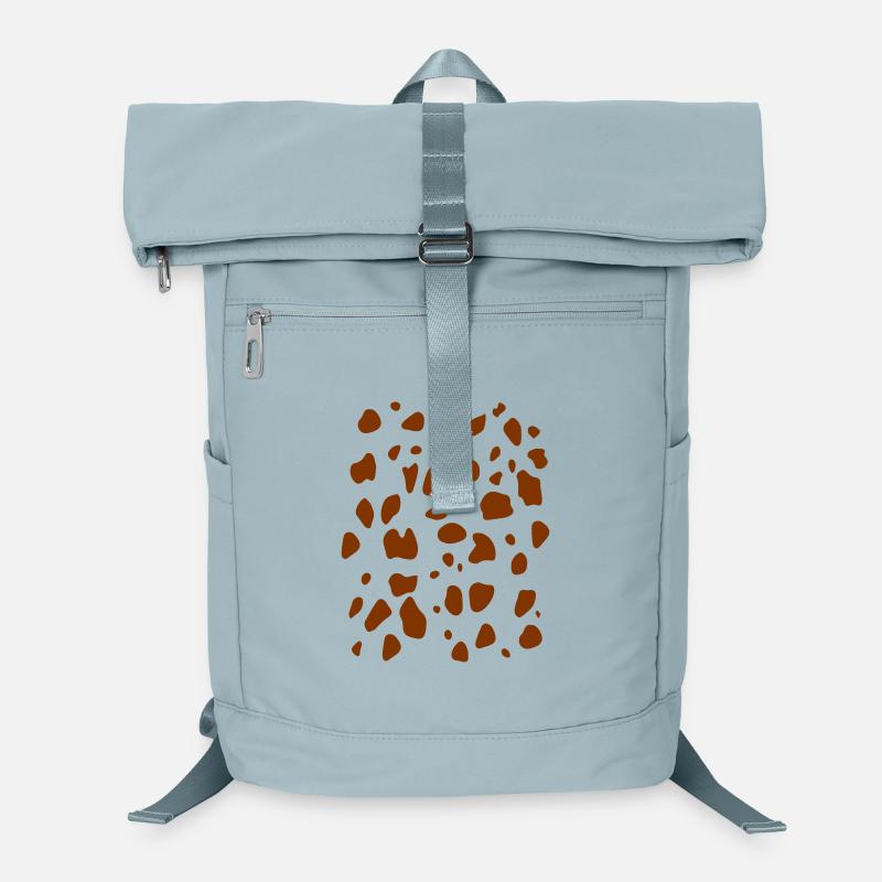 Spots Vector Color Custom Animal Pattern Laptop Backpack