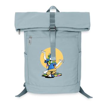 Licorne maître yogi - Sac à dos ordinateur - bleu glacier - Devant