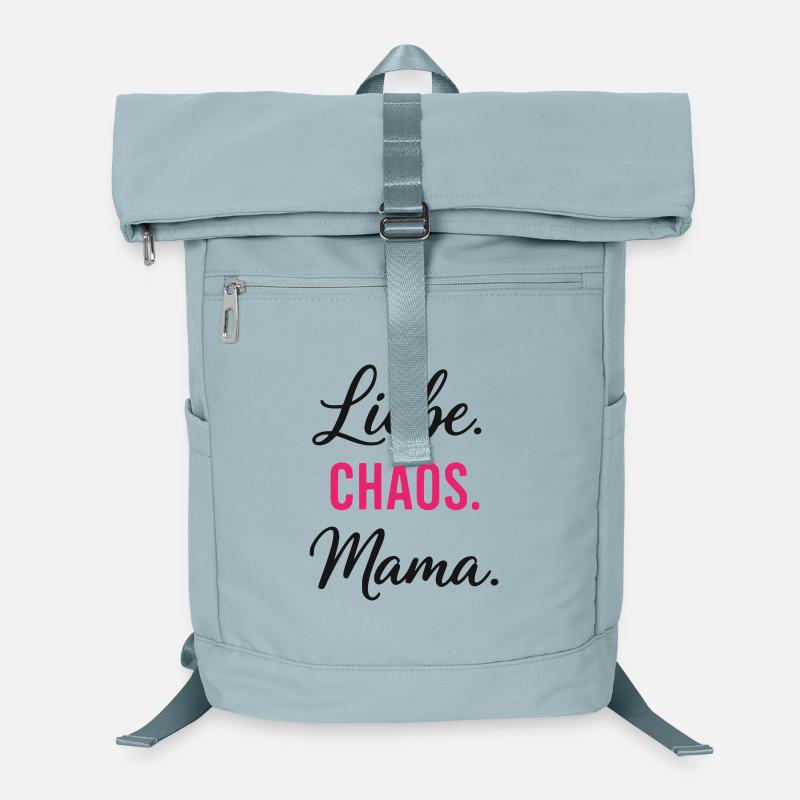 Liebe Chaos Mama – Muttertag Spruch Geschenk Laptop-Rucksack 