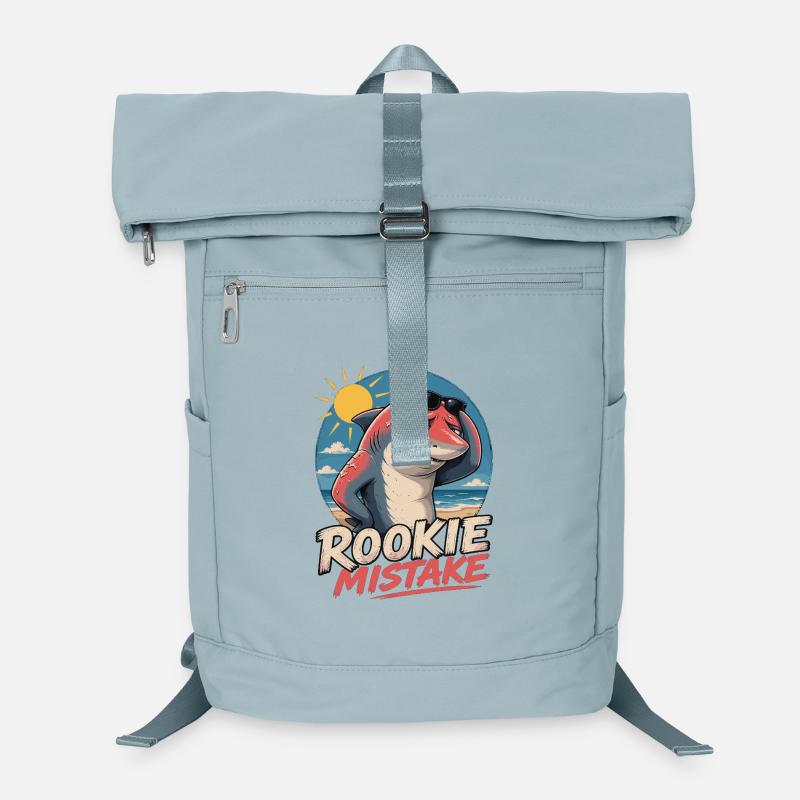 Rookie Mistake - Beach Shark Laptop Backpack