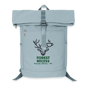 Cerf avec Coupe dans la forêt - Sac à dos ordinateur - bleu glacier - Devant