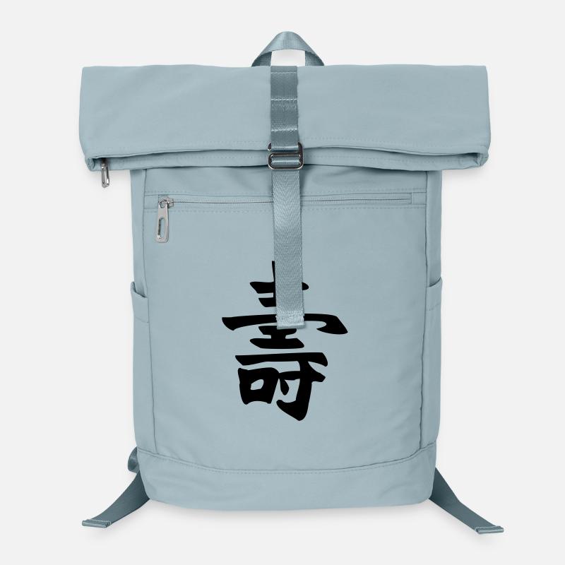 Langes Leben - Kanji Laptop-Rucksack 