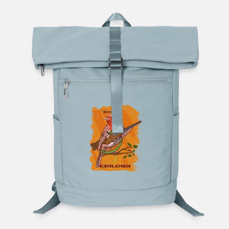 Funny robin bird Laptop Backpack