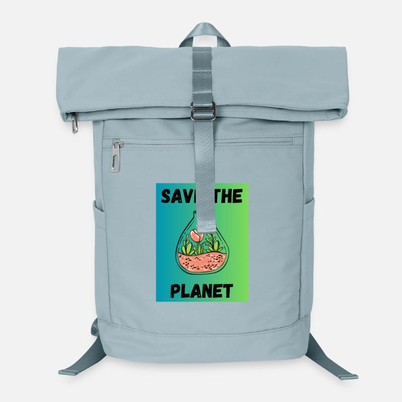 PLANET. EARTH DAY. ECOLOGY. PLANET. BIO Laptop Backpack