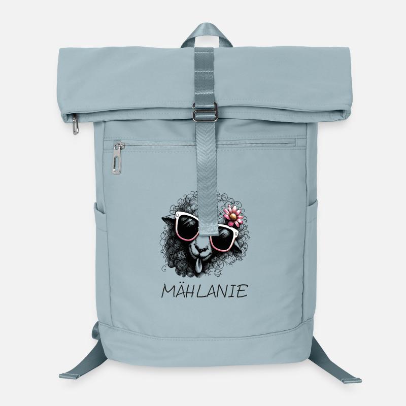 mählanie melanie meli melli schaf name lustig Laptop-Rucksack 