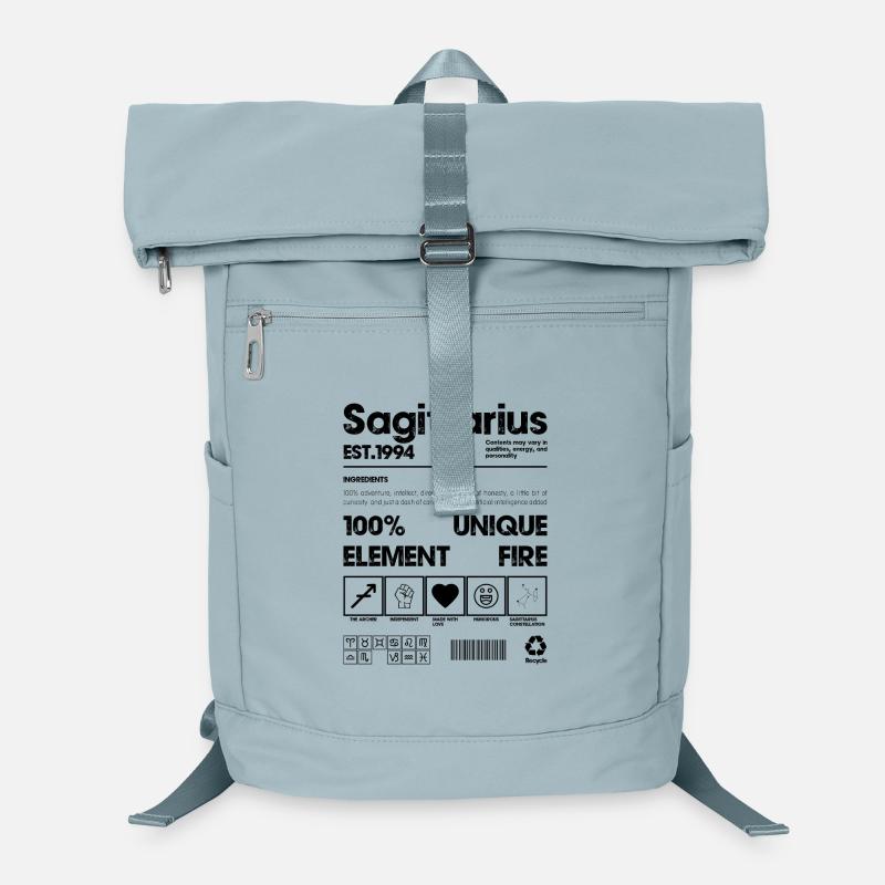 Black Minimal Square Laptop Backpack