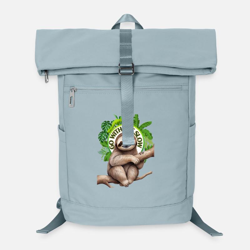 Go with the slow Sloth Laptop Backpack