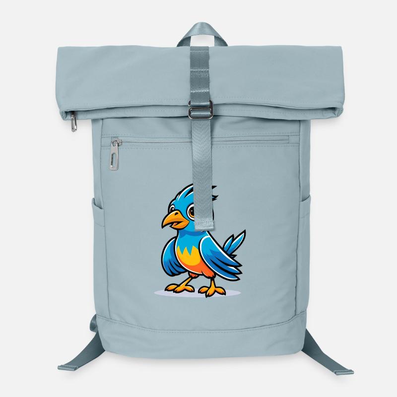 Blue Bird Laptop Backpack