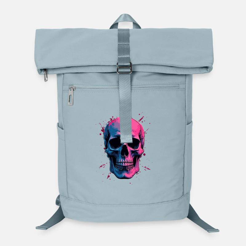 Neon Skull Laptop-Rucksack 