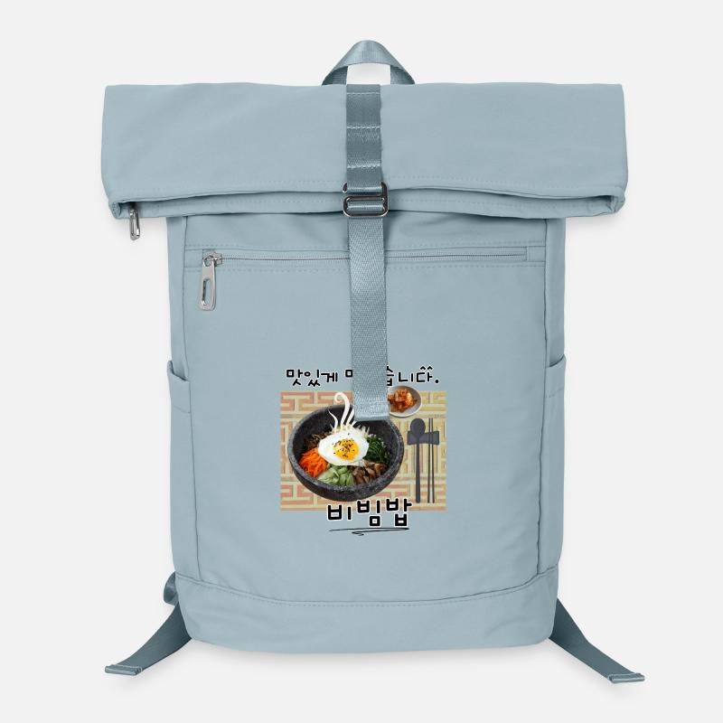 Bibimbap Corée – 맛있게 먹겠습니다 Design Sac à dos ordinateur