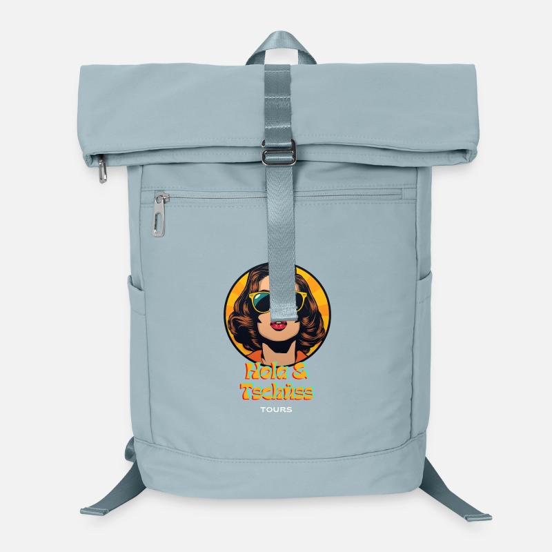 hola und tschüss Laptop-Rucksack 