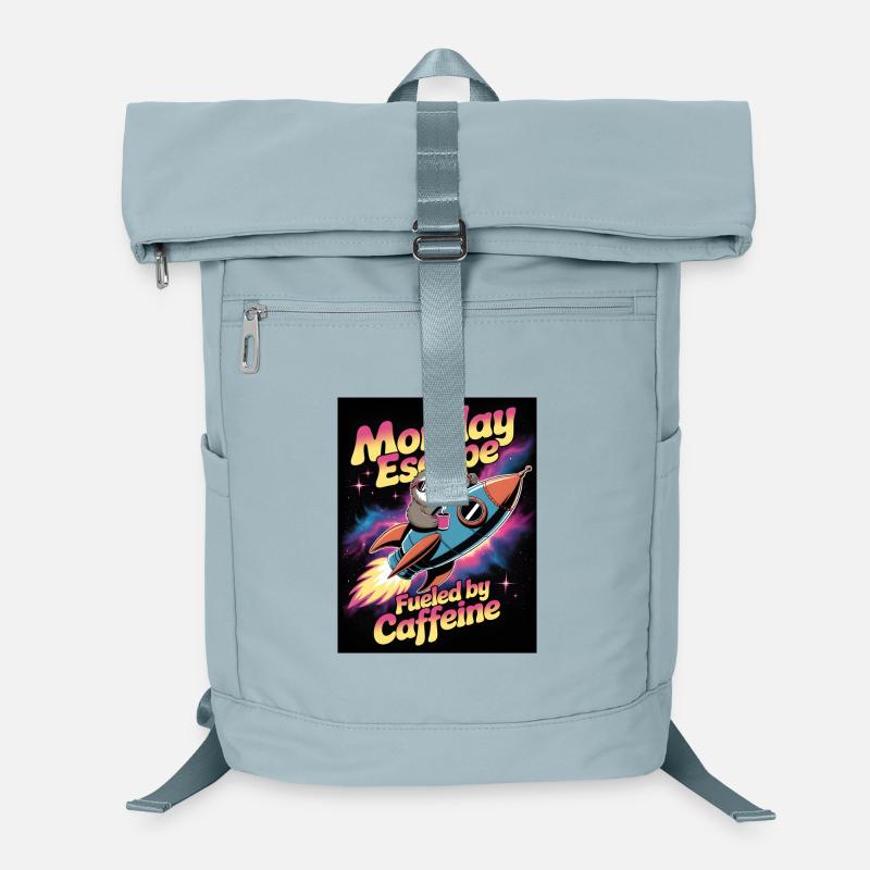 Évasion du lundi alimentée par la caféine Sac à dos ordinateur