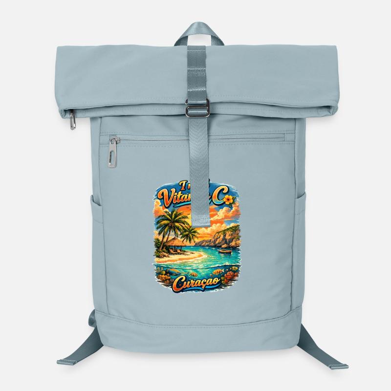 Curaçao à vitamine C Sac à dos ordinateur