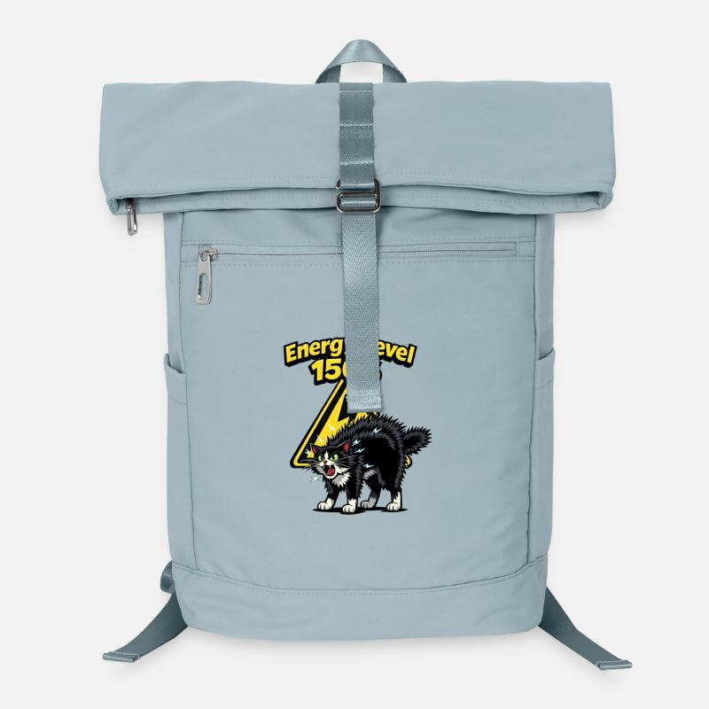 Niveau d’énergie 150 % Chat chargé Sac à dos ordinateur