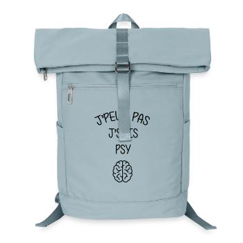 Psychologue / Psychiatre / Travail / Psychanalyste - Sac à dos ordinateur - bleu glacier - Devant