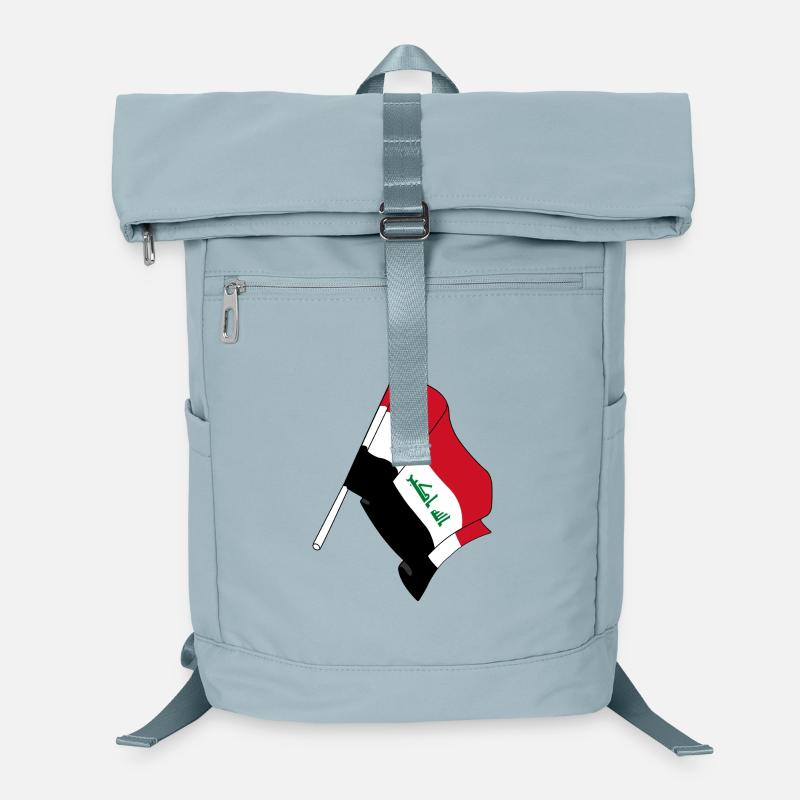 Drapeau de l’Irak Sac à dos ordinateur