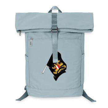 Flag Flemish Brabant Belgium - Laptop Backpack - ice blue - Front