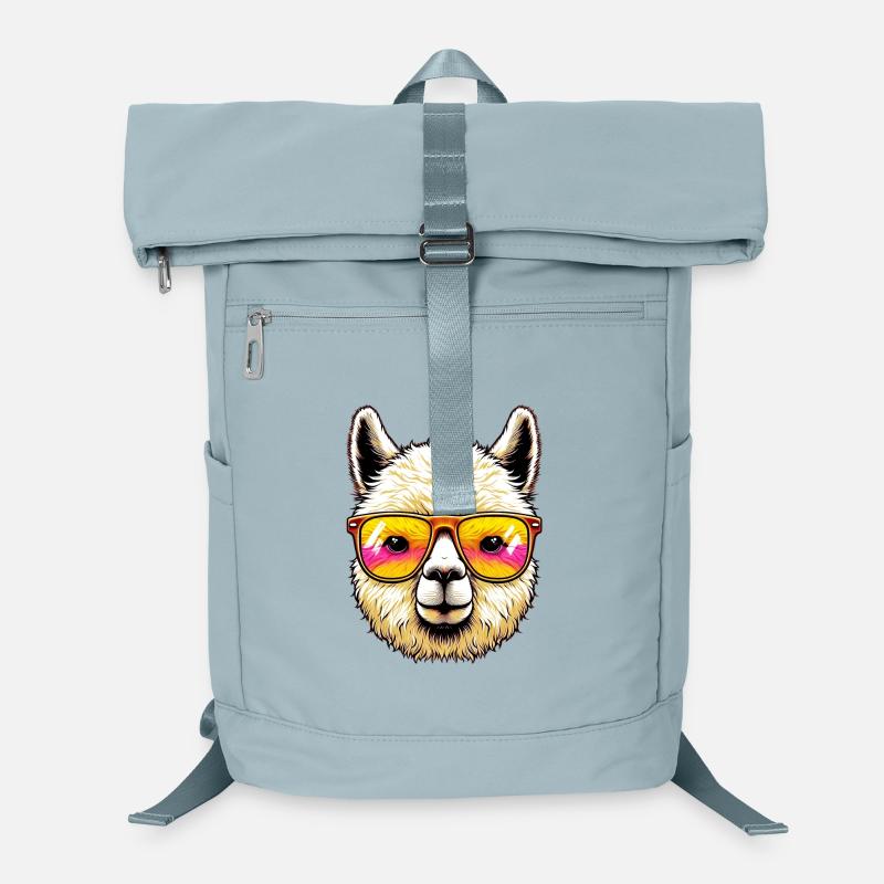 Alpaca with Sunglasses Laptop Backpack
