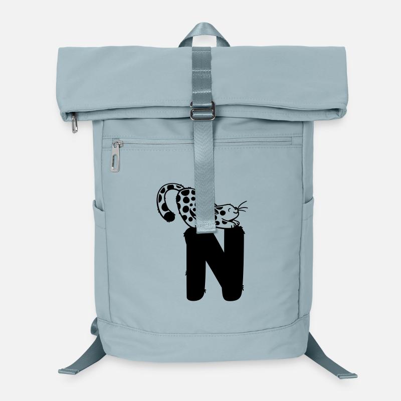 Cat Letter N Laptop Backpack