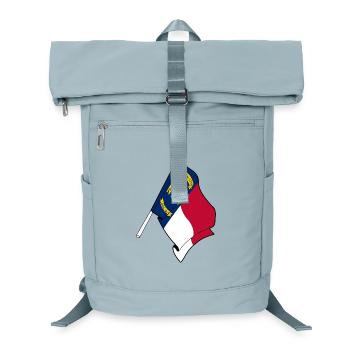 Drapeau de la Caroline du Nord - Sac à dos ordinateur - bleu glacier - Devant