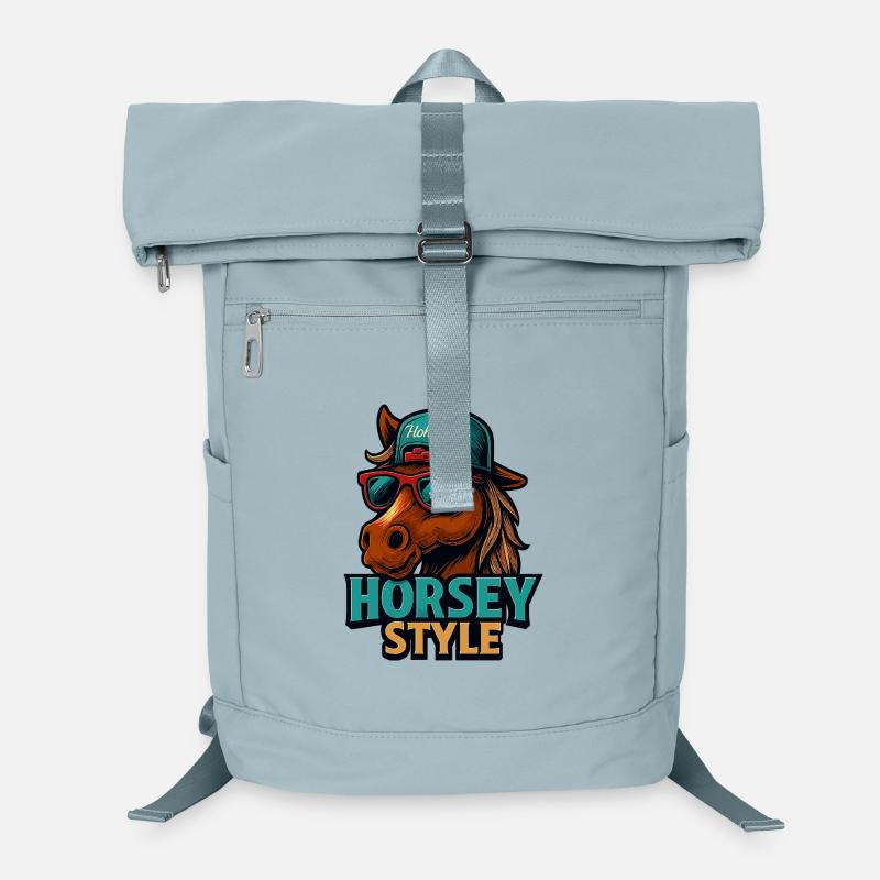 Lunettes de soleil de style cheval Sac à dos ordinateur