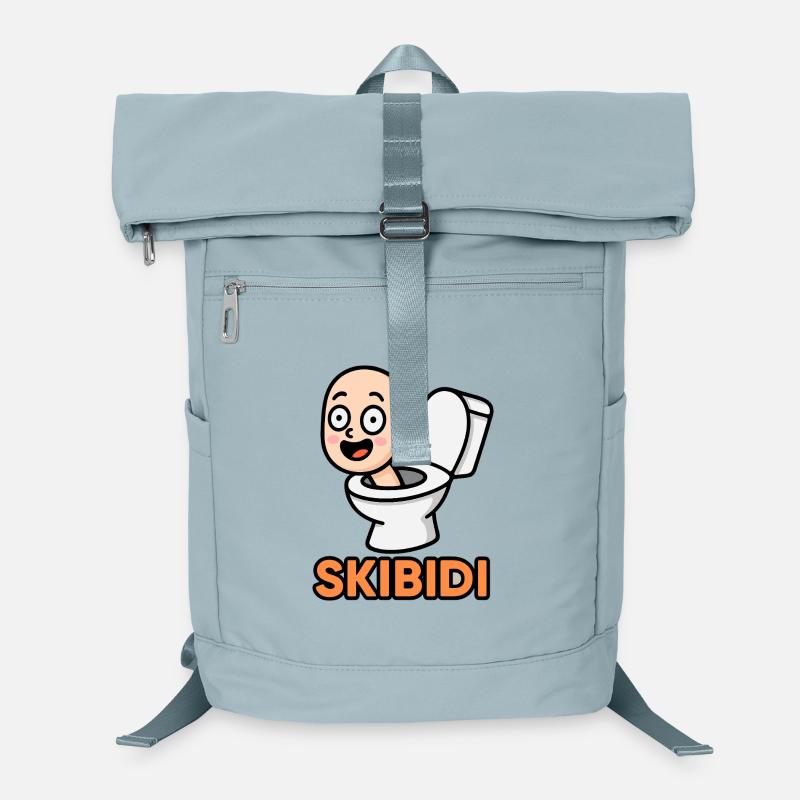 Skibidi Spaß Laptop-Rucksack 