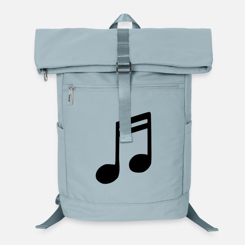 Note de musique Noire Sac à dos ordinateur
