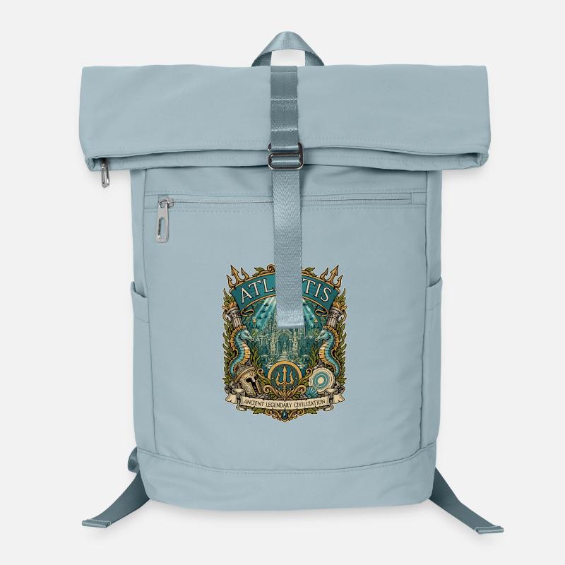 Atlantis: Ancient Sea Citadel Laptop Backpack