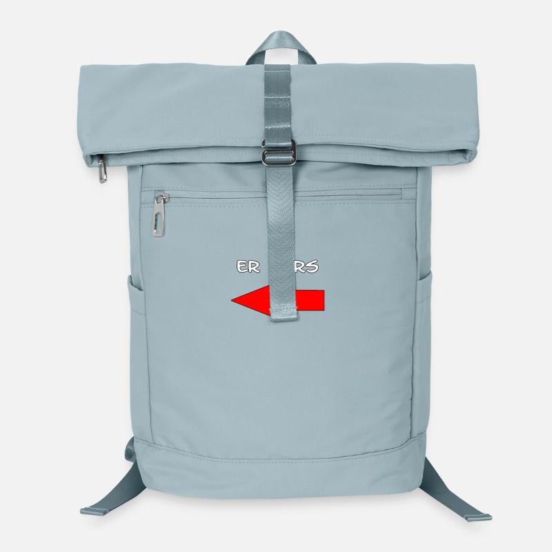 Er Wars Spruch mit Pfeil Laptop-Rucksack 