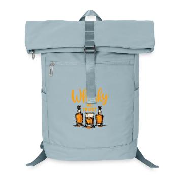 IN WHISKY WE TRUST, WHISKEY - Laptop-Rucksack  - Eisblau - Vorne