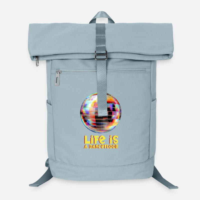 Disco Globe with Bright Colors Laptop-Rucksack 