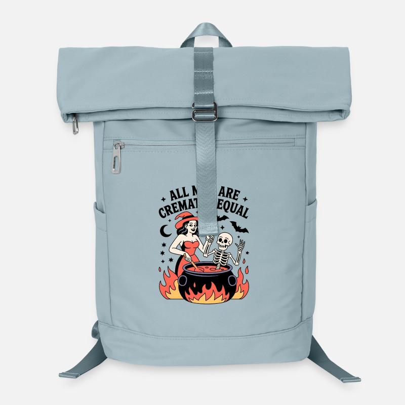 All Men Are Cremated Equal Witch Laptop Backpack
