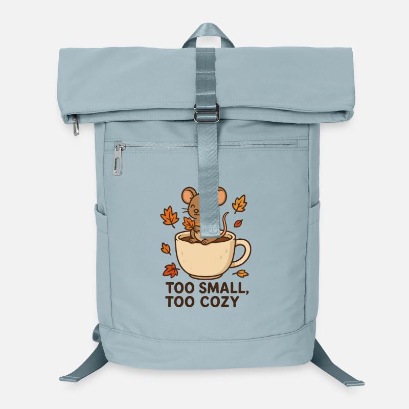 Kuscheliges Mäuseritual im Herbst Laptop-Rucksack 