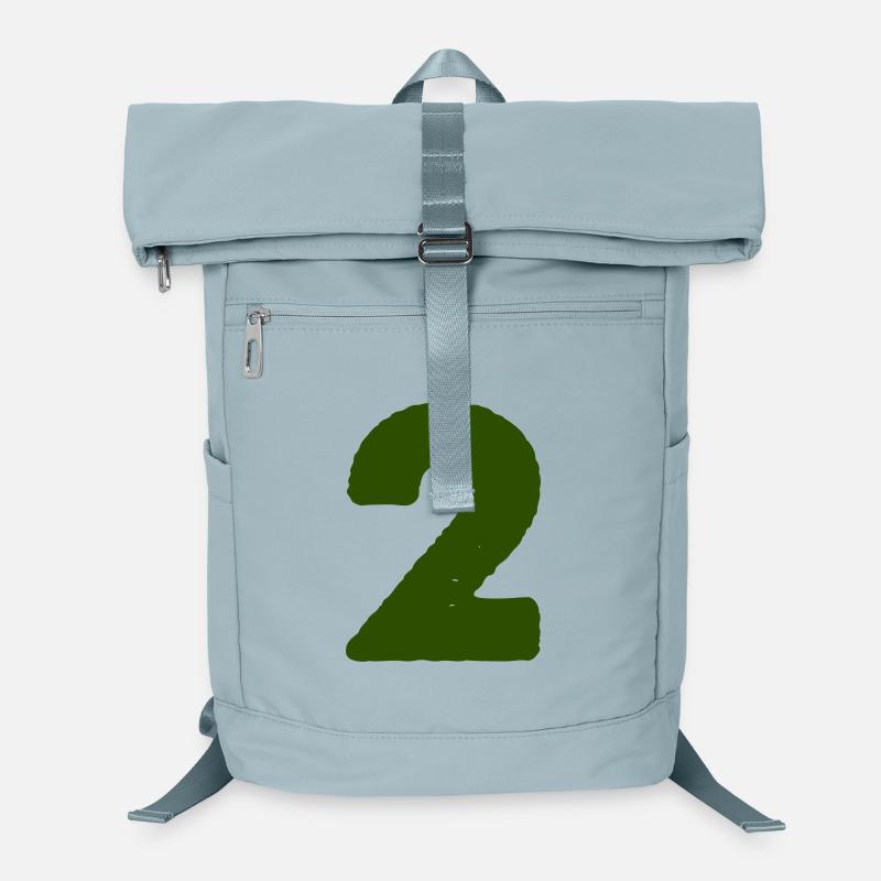2_zahl Laptop-Rucksack 