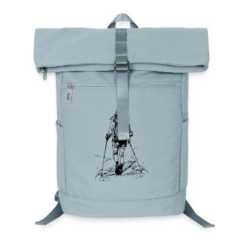 Femme, randonneuse, amoureuse de la nature - Sac à dos ordinateur - bleu glacier - Devant
